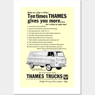 FORD THAMES - advert Posters and Art